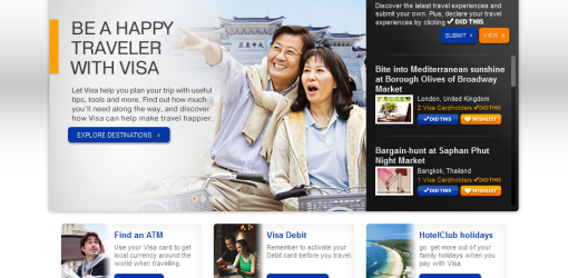 Visa Travel Happy Desktop